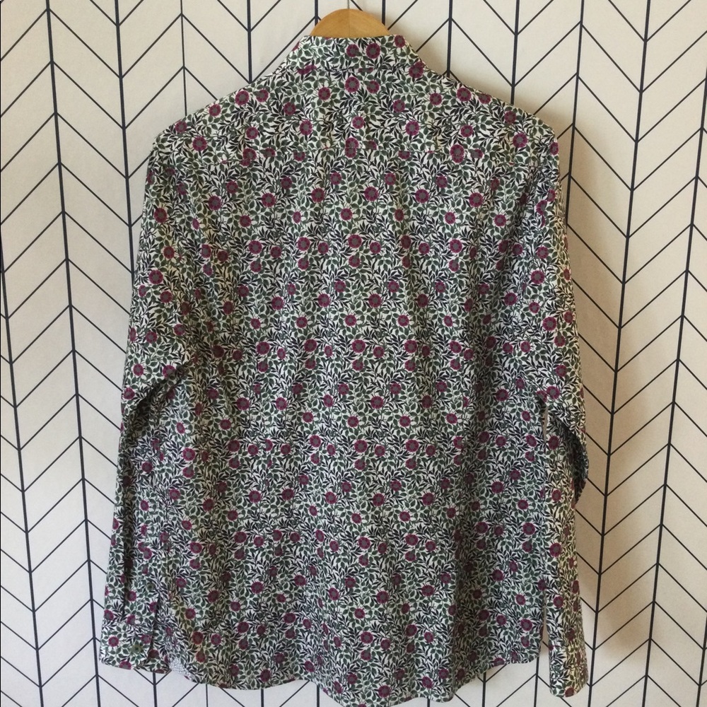 Like New Ted Baker Floral Dress Shirt - Picture 3 of 7